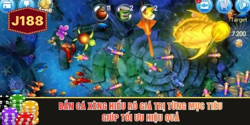 Bắn cá xèng hiểu rõ giá trị từng mục tiêu giúp tối ưu hiệu quả